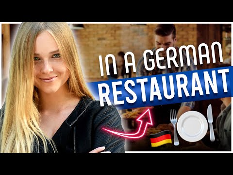 Order like a GERMAN NATIVE in a RESTAURANT