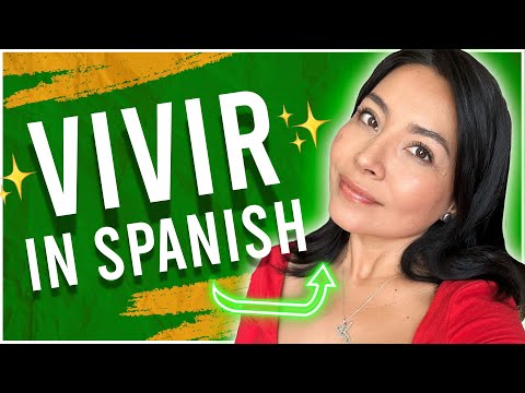 Trouble with VIVIR? Learn it with CHUNKS, never forget it again (Conjugation)