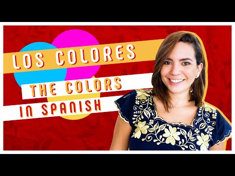 COLORS in Spanish (Discover the TRICKY Way They&#039;re Used in Spanish) 🎨 [SPANISH LESSON 11]